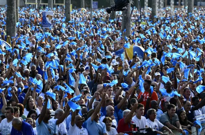 Mais de 80 mil participam da Romaria Nacional do Terço dos Homens no