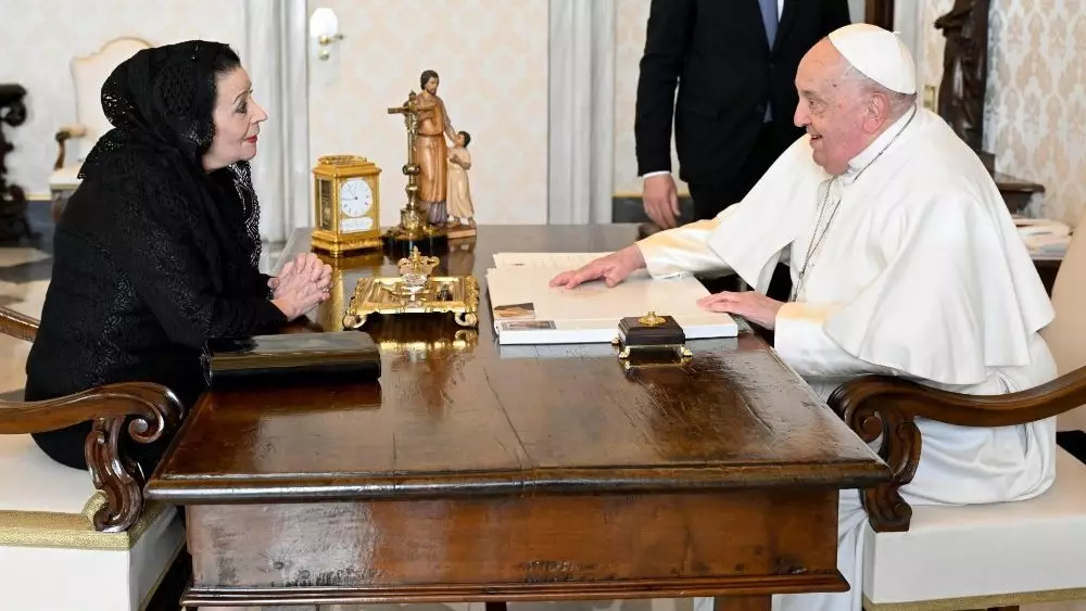 Papa Francisco recebe visita da presidente da Republica de Malta 2