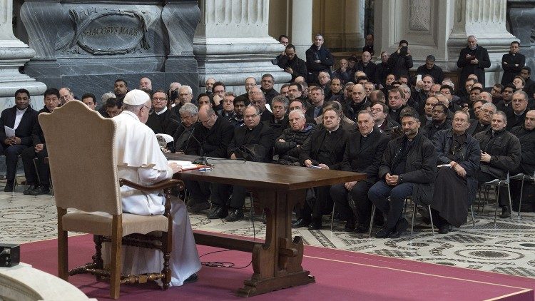 Papa Francisco se encontrara com sacerdotes de Roma