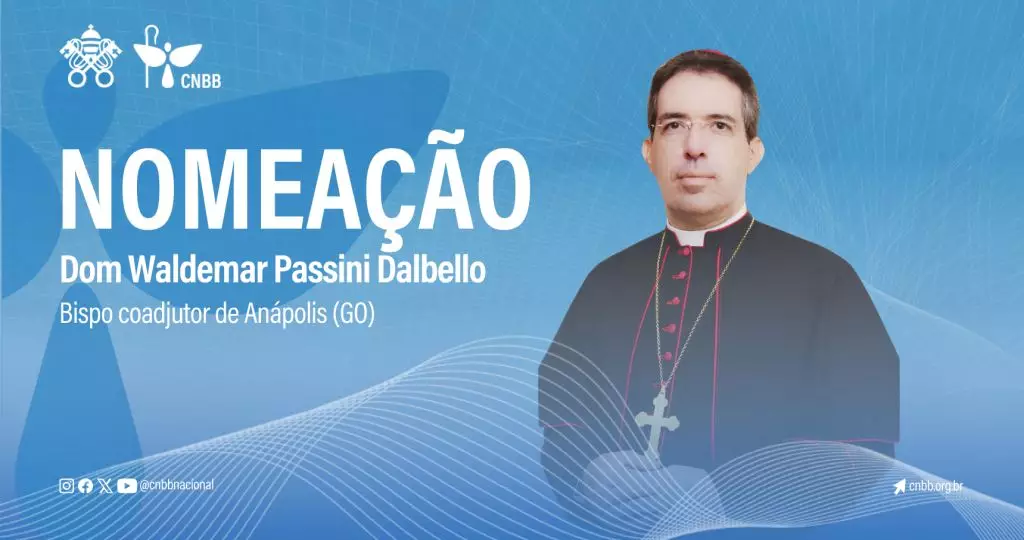 Dom Waldemar Passini Dalbello e nomeado Bispo coadjutor da Diocese de Anapolis 2