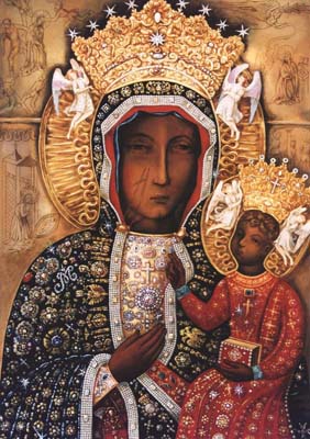 quadro de Nossa Senhora de Czestochowa 2