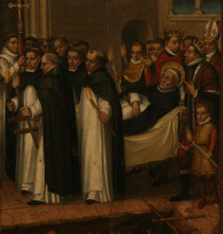 Enterro San Raimundo de Penafort r Museo Episcopal de Vic Espanha FL
