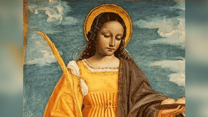 Santa Agata martir protetora contra os males dos seios das doencas mamarias 1