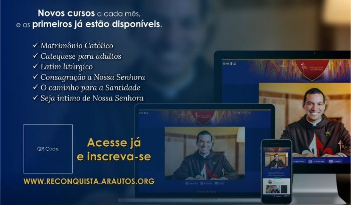 Arautos do Evangelho lançam plataforma online com cursos de formação católica 5