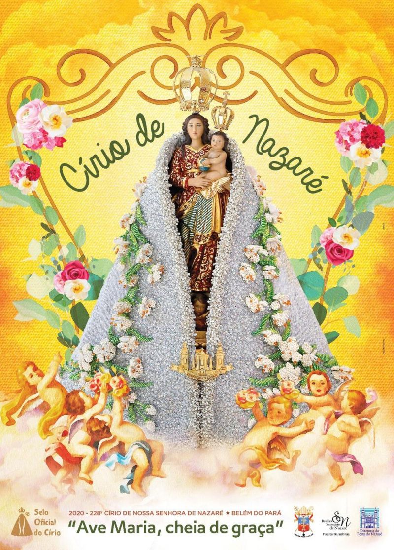 Arquidiocese de Belém apresenta cartaz do Círio de Nazaré 2020