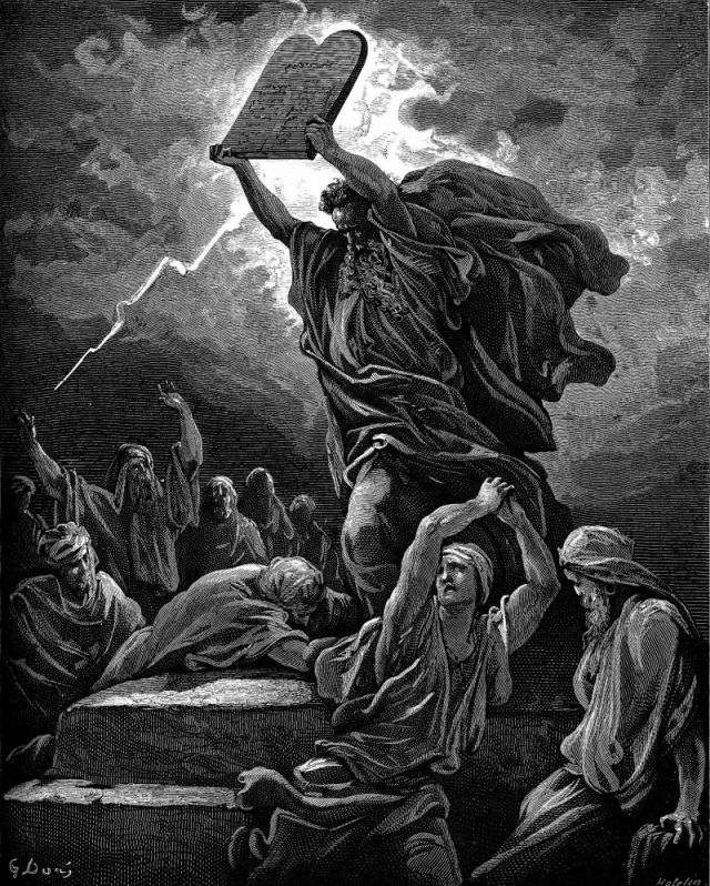 Moisés tábuas da lei