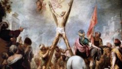 Por três dias e três noites Santo André ficou no alto da cruz e durante esse tempo pregava ao povo sobre Nosso Senhor Jesus Cristo.