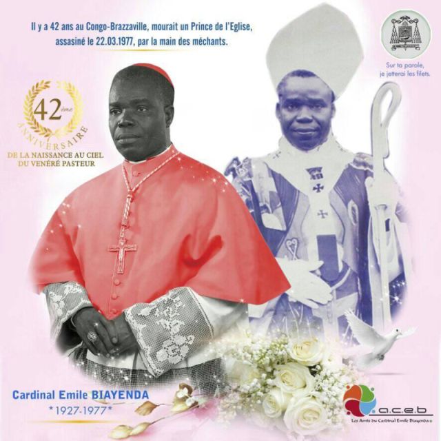 Cardeal Emile Biayenda Arcebispo de Brazzaville Congo