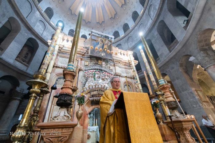 Custódio da Terra Santa celebra solenidade da dedicação da Basílica do Santo Sepulcro 1