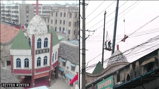 Governo comunista chinês remove mais de 500 cruzes de igrejas e locais públicos 1