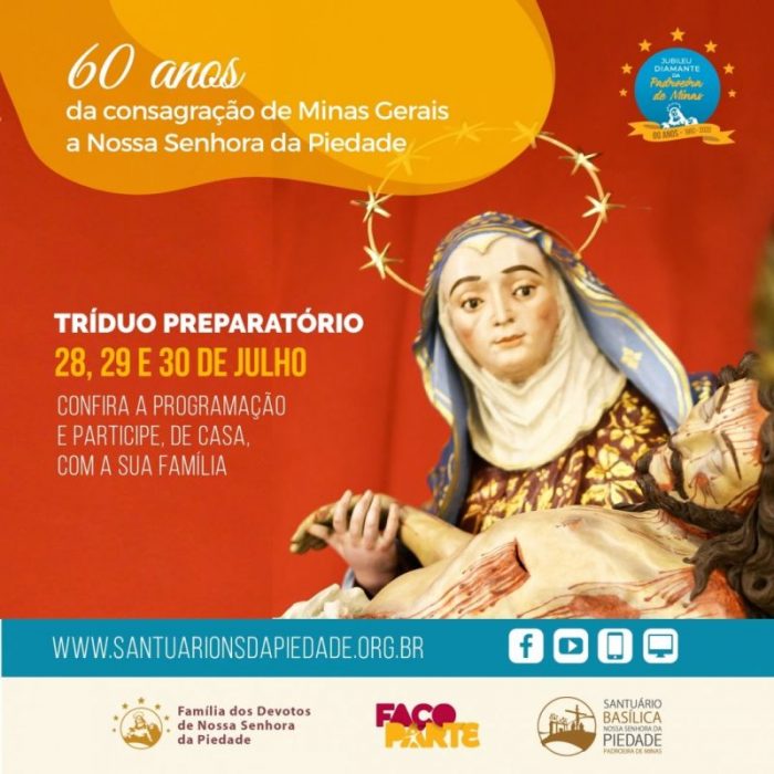 Minas Gerais celebra 60 anos de consagração a Nossa Senhora da Piedade 1