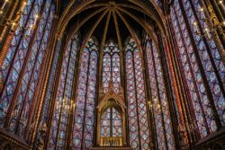 1080px Sainte Chapelle Interior Stained Glass