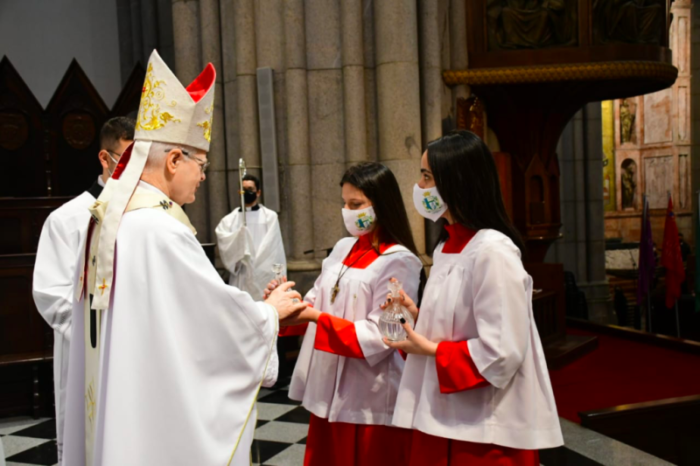 Cardeal de São Paulo preside Missa durante Encontro anual de coroinhas e acólitos 1