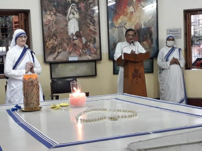 Missionarias da Caridade celebram os 110 anos de Santa Teresa de Calcuta 1
