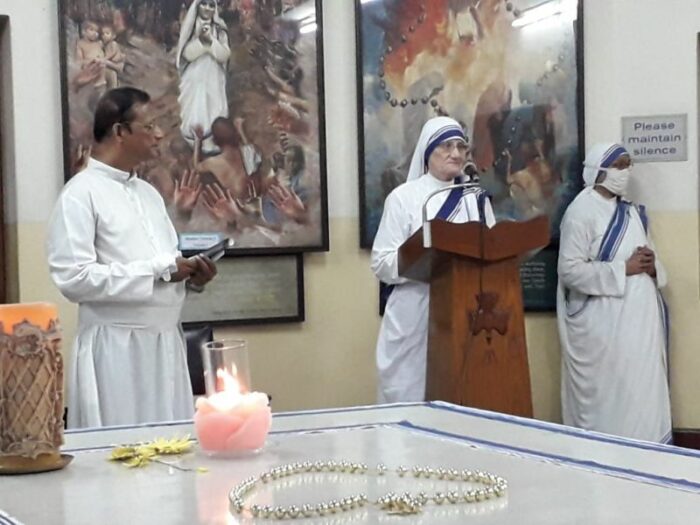 Missionarias da Caridade celebram os 110 anos de Santa Teresa de Calcuta 4