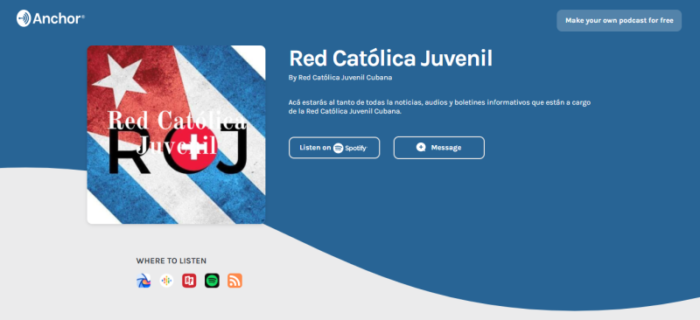 Primeira rádio católica online de Cuba é lançada por grupo de jovens 1