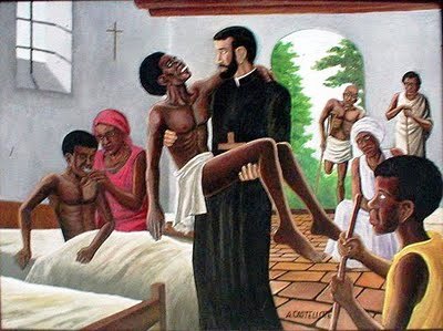 São Pedro Claver vivia o conselho "Buscai a Deus nos homens e sirva-os como sua imagem", por isso escreveu “Eu Pedro Claver, dos negros escravo para sempre”.
