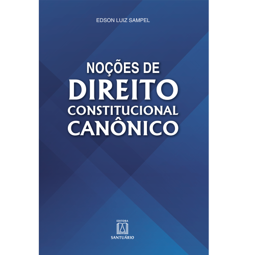Na obra Direito Constitucional Canônico, publicada pela Editora Santuário, o Professor Sampel trata da constituição jurídica da Igreja católica. 