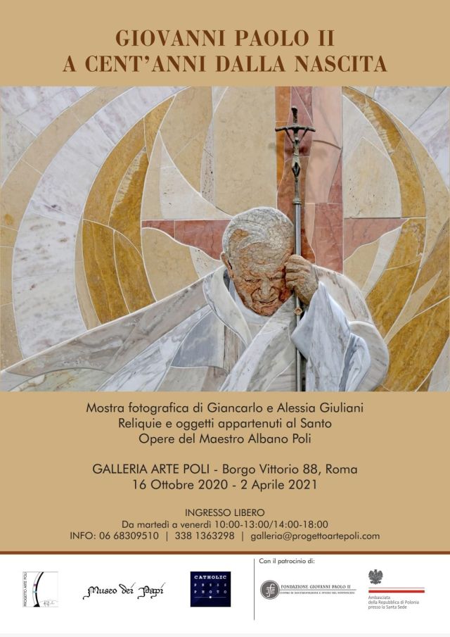 Exposicao dedicada a Sao Joao Paulo II e inaugurada em Roma