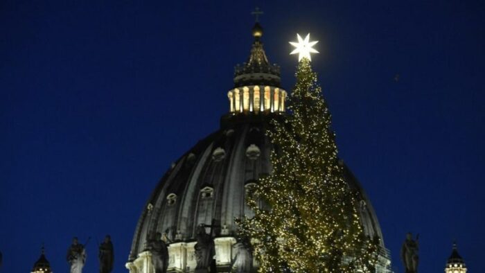 Vaticano inaugura decoracao natalina em 11 de dezembro 2