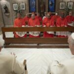 O gesto de os novos Cardeais visitarem o Papa Emérito aconteceu também no final dos outros Consistórios realizados no Pontificado de Francisco.