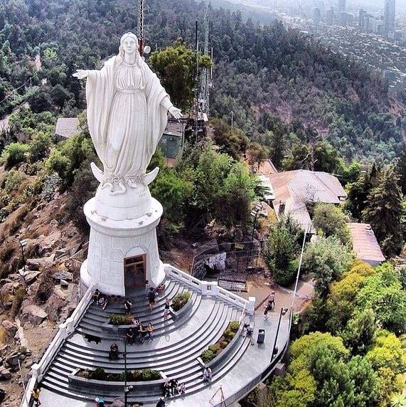 Historica imagem da Imaculada Conceicao e restaurada no Chile 3