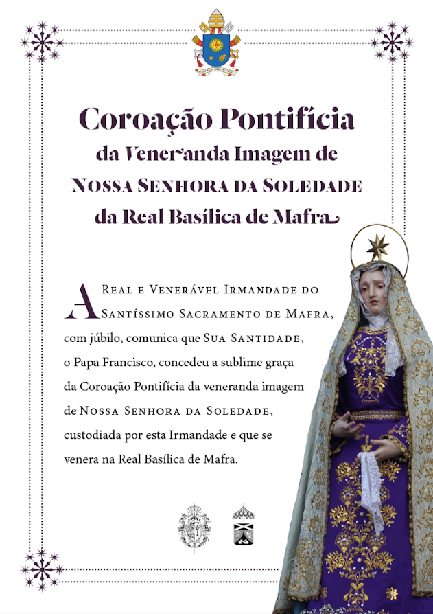 Papa concede coroacao pontificia a imagem de Nossa Senhora da Soledade 1
