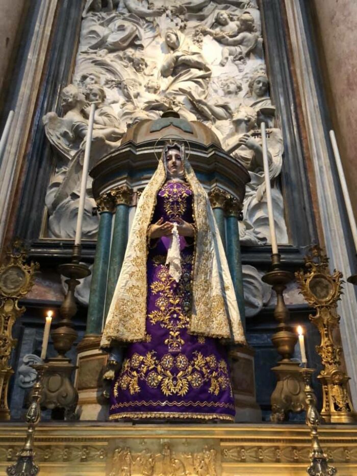 Papa concede coroacao pontificia a imagem de Nossa Senhora da Soledade 2