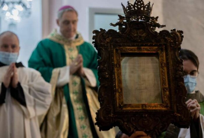 Dom Georg Ganswein preside Missa pelos doentes no Santuario do Santo Veu 4