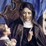 Saint Angela Merici por Pietro Calzavacca Museu Merician Brescia Italia