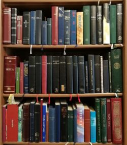 943px Collection of Bibles and New Testaments