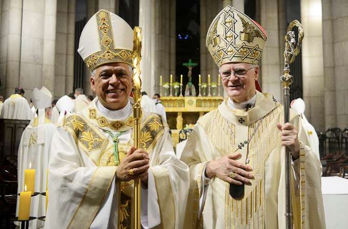 Cardeal Odilo ordena novo Bispo na Catedral da Se Fotos Luciney Martins O SAO PAULO 3