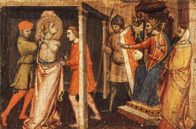 Santa Agata martir protetora contra os males dos seios das doencas mamarias 3