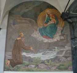 Kirche Sachseln Mosaik links