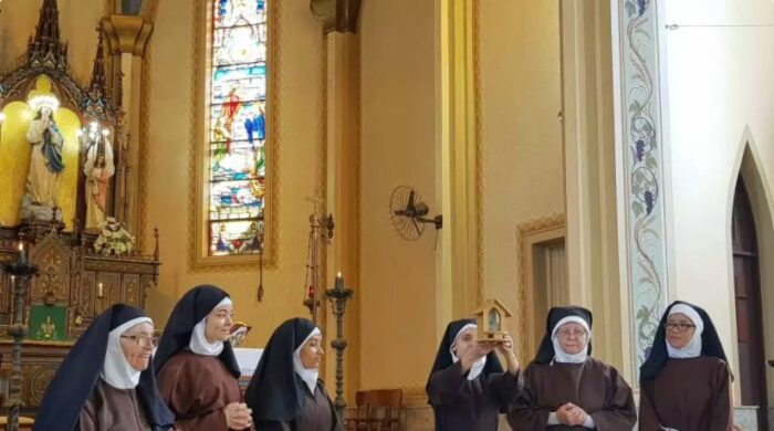Irmas Franciscanas da Penitencia e Caridade Crista celebram 150 anos de presenca no Brasil 1