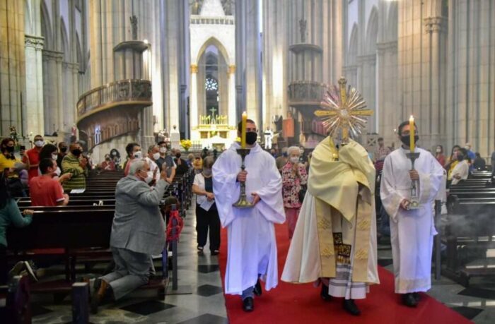 Solenidade de Corpus Christi e celebrada na Arquidiocese de Sao Paulo 1