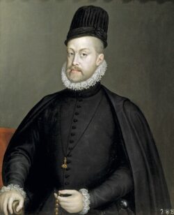 585px Portrait of Philip II of Spain by Sofonisba Anguissola 002b