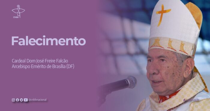 Cardeal Jose Freire Falcao Arcebispo emerito de Brasilia faleceu aos 95 anos