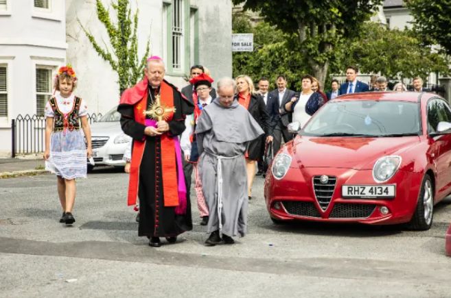 Igreja na Irlanda celebra os 80 anos do falecimento de Sao Maximiliano Maria Kolbe 3