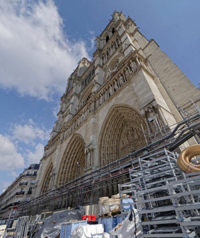 Restauracao da Catedral de Notre Dame avanca mais uma fase 1