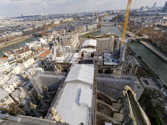 Restauracao da Catedral de Notre Dame avanca mais uma fase 3
