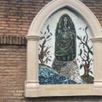 Mosaico dedicado a Padroeira da Costa Rica e inaugurado nos Jardins do Vaticano