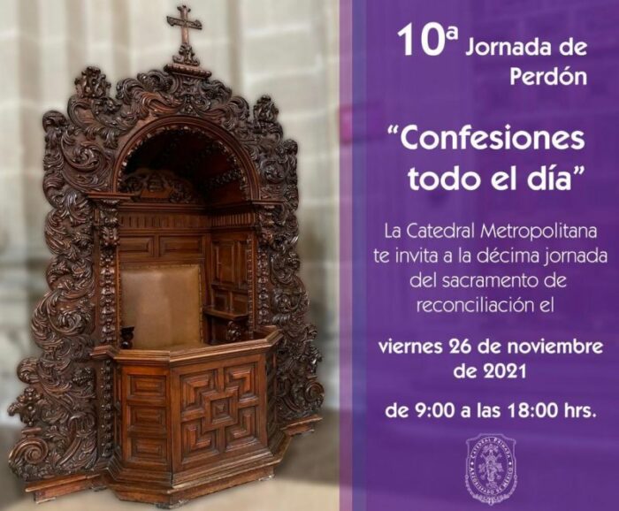 Catedral do Mexico promove Maratona de Confissoes 1