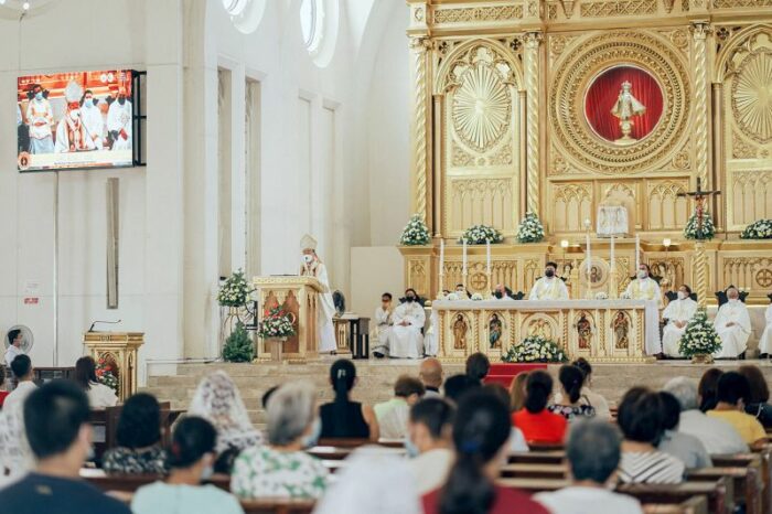 Filipinas Igreja do Santo Menino em Tacloban se torna Santuario Arquidiocesano 1