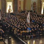 Mais de tres mil Cavaleiros de Maria rezam o Rosario pelas ruas da Polonia 4