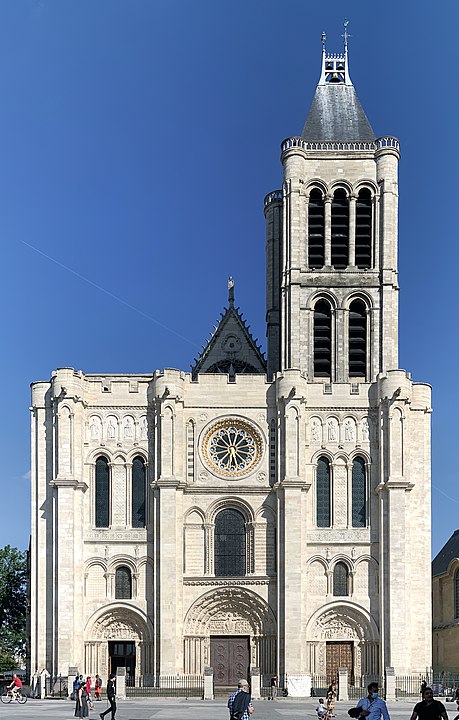 459px Basilique St Denis facade ouest St Denis Seine St Denis 20