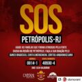 Arquidiocese do Rio de Janeiro lanca Campanha SOS Petropolis