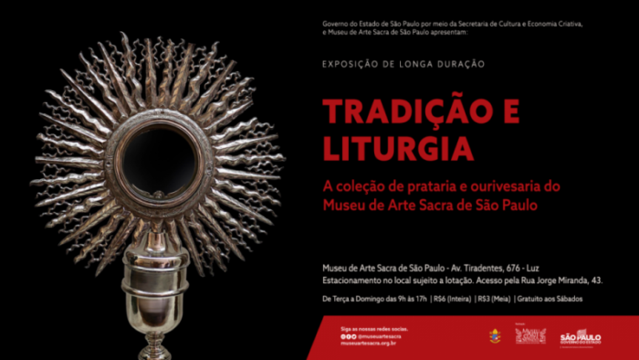 Museu de Arte Sacra de Sao Paulo reabre exposicao de prataria e ourivesaria