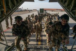 1080px 2nd Battalion 503rd Infantry Regiment 173rd Airborne Brigade depart Aviano Air Base Italy Feb. 24 2022