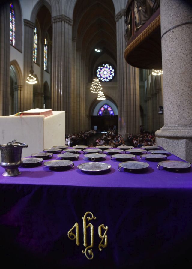 Cardeal Odilo inicia o Tempo Quaresmal com celebracao na Catedral da Se 2